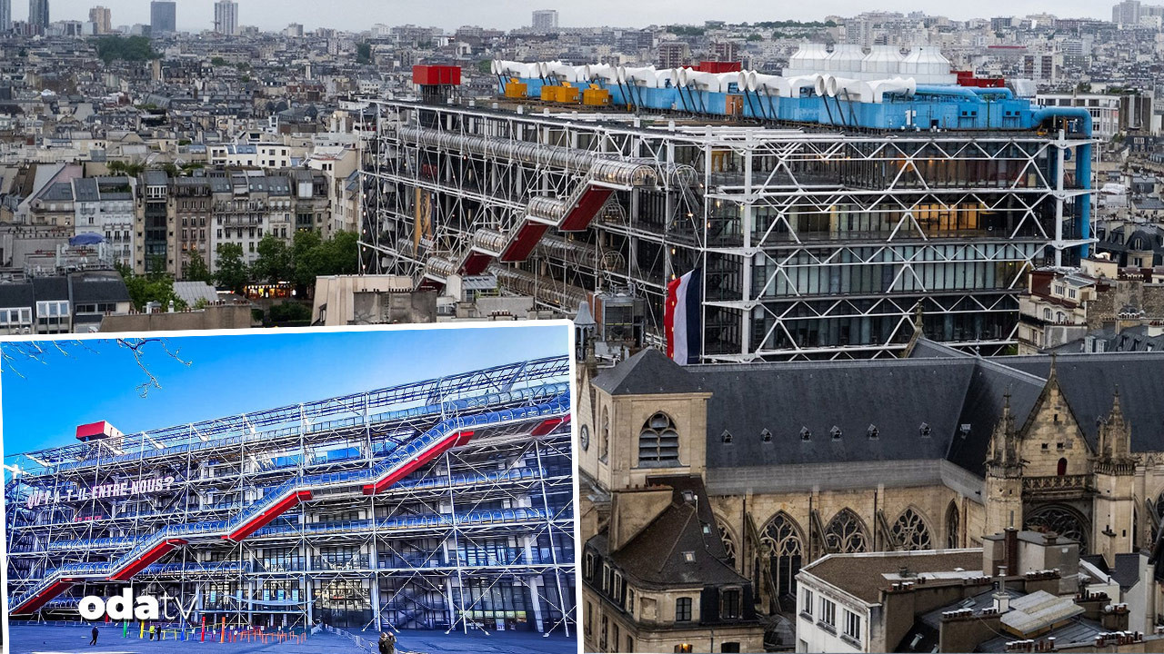 avrupanin en unlu muzelerinden biri paris centre pompidou restore ediliyor 5 yil kapali qJ4DTs7R