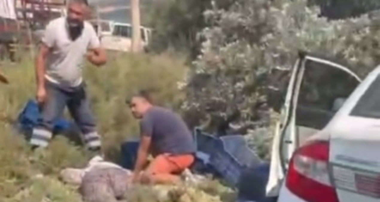 mersinde otomobil bahcede calisan iscilerin arasina daldi olu ve yaralilar var wpRStxvJ