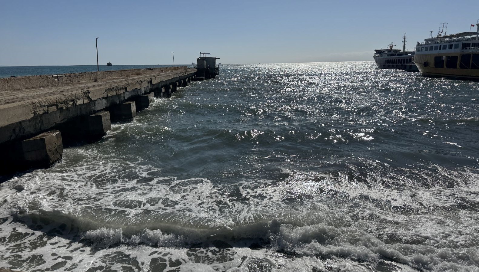 tekirdagda deniz ulasiminda poyraz engeli J9YfzQme