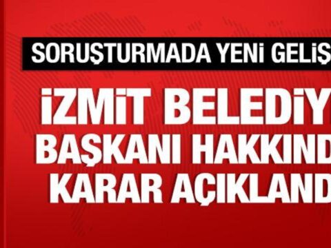 Izmit belediye baskani dahil 20 supheli tutuklandi ifMSubje